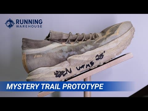 ASICS Mystery Trail Super Shoe | Secret Race Prototype Seen At UTMB!