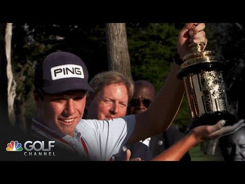 2025 U.S. Amateur Championship trophy presentation at The Olympic Club | Golf Channel