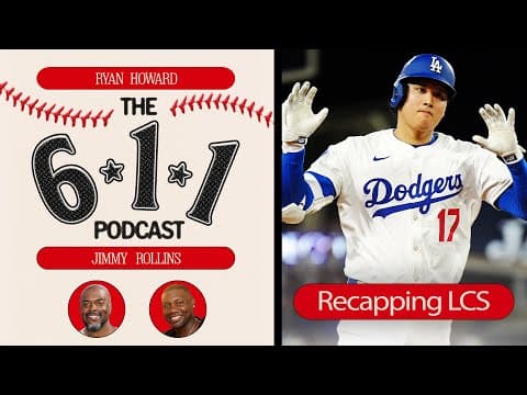 The 6-1-1 Podcast: Recapping the Championship Series, Previewing World Series