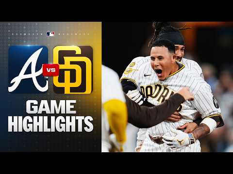 Braves vs. Padres Game Highlights (6/23/26) | MLB Highlights