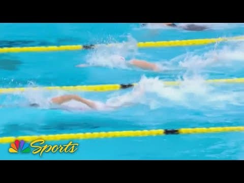 Kate Douglass sets NEW WORLD RECORD with sub-50-second 100m free at Toronto World Cup | NBC Sports