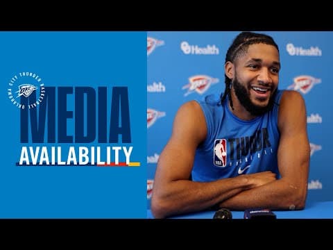 Practice Media Availability with Isaiah Joe | December 21, 2025 | OKC Thunder