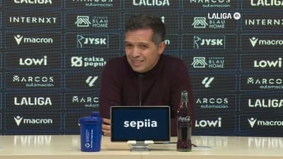 Rueda de prensa de Luís Castro tras el encuentro Levante UD - Getafe CF | Levante UD