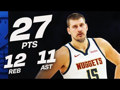 Nikola Jokić Leads Nuggets To 7th Straight Win! | November 15, 2025