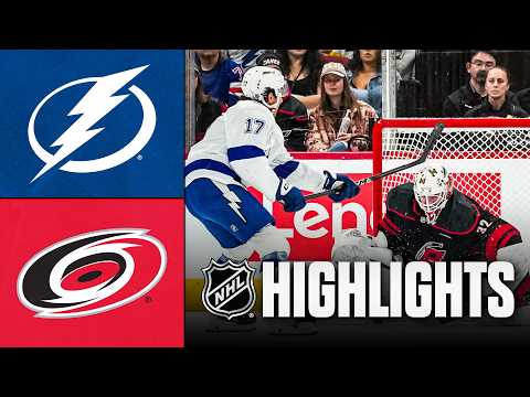 Lightning vs. Hurricanes | NHL Highlights | February 26, 2026