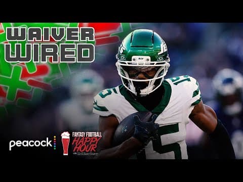 Higgins, Mitchell lead WR waiver wire Week 14 | Fantasy Football Happy Hour | NFL on NBC