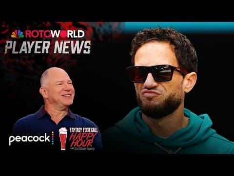 'Hampton to the moon' after Mike McDaniel to Chargers | Fantasy Football Happy Hour | NFL on NBC