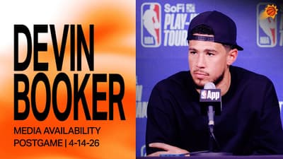 Devin Booker Postgame Media Availability | Phoenix Suns Play-In Game | 4-14-26