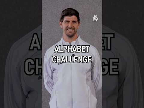 😏 How many names do you think you can find? 🔠 Thibaut Courtois #RealMadrid