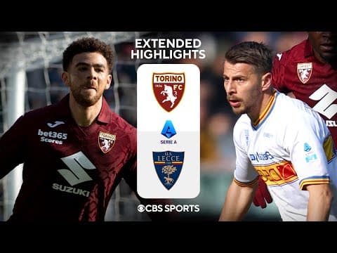 Torino vs. Lecce: Extended Highlights | Serie A | CBS Sports Golazo