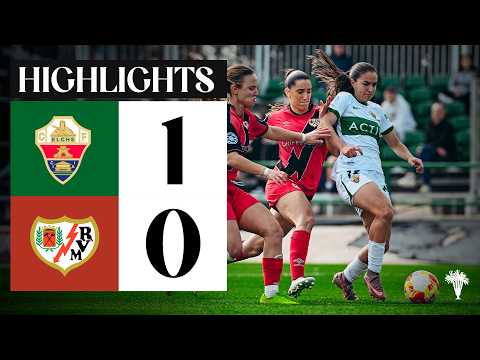 RESUMEN | Elche CF Femenino 1-0 Rayo Vallecano | Segunda Federación