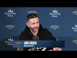 James Borrego | Pelicans-Clippers Postgame Interview 3/1/2026