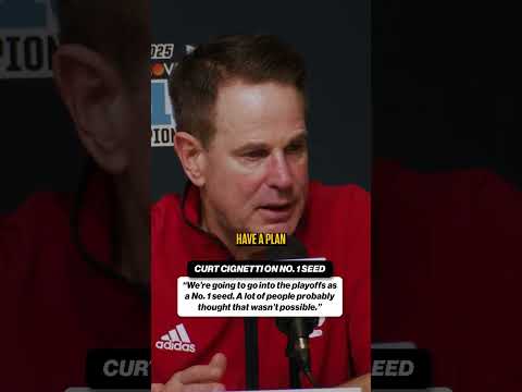 Curt Cignetti on Indiana being No. 1 Seed in CFP 😤 💪 #hoosier #indiana #football #college #cfb #cfp