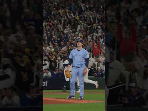 Cal Raleigh was astonished by how loud T-Mobile Park was tonight for an epic come-from-behind win 🔊