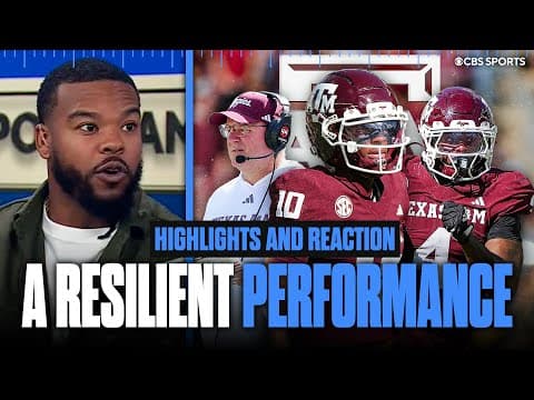 No. 3 Texas A&M avoids upset vs South Carolina after HUGE 2nd-half surge | Highlights & Reaction