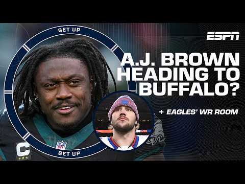 A.J. Brown going to the BILLS?! Jason McCourty calls out to Brandon Beane 🗣️ | Get Up