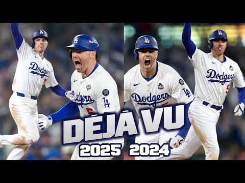 Back-to-back years with a WALK-OFF WORLD SERIES HOMER! Freddie Freeman is too clutch!