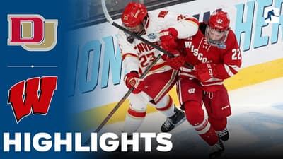 Denver vs Wisconsin | NCAA Hockey Frozen Four Final | Highlights - April 11, 2026