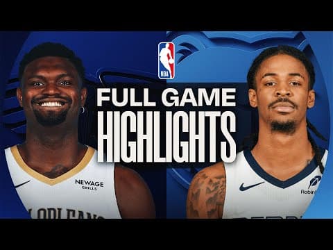 PELICANS at GRIZZLIES | FULL GAME HIGHLIGHTS | October 22, 2025