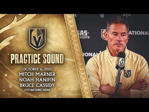 🎥 SOUND: Marner, Hanifin & Cassidy