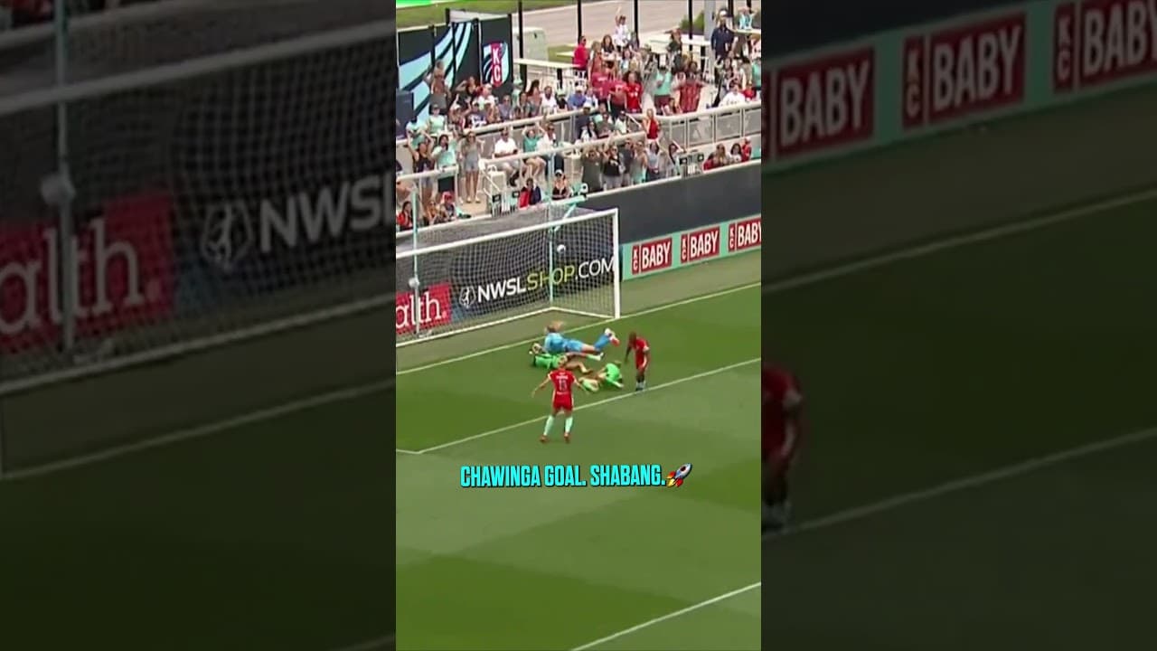 Temwa Chawinga gives us the lead 🐐 #nwsl #goal #celly #soccer #kansascity