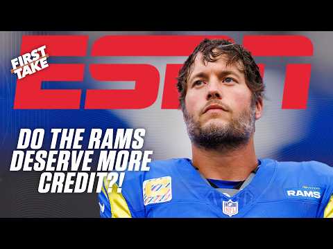 Stephen A. has the RAMS as his SECOND BEST in team in the league?! 🤯 | First Take