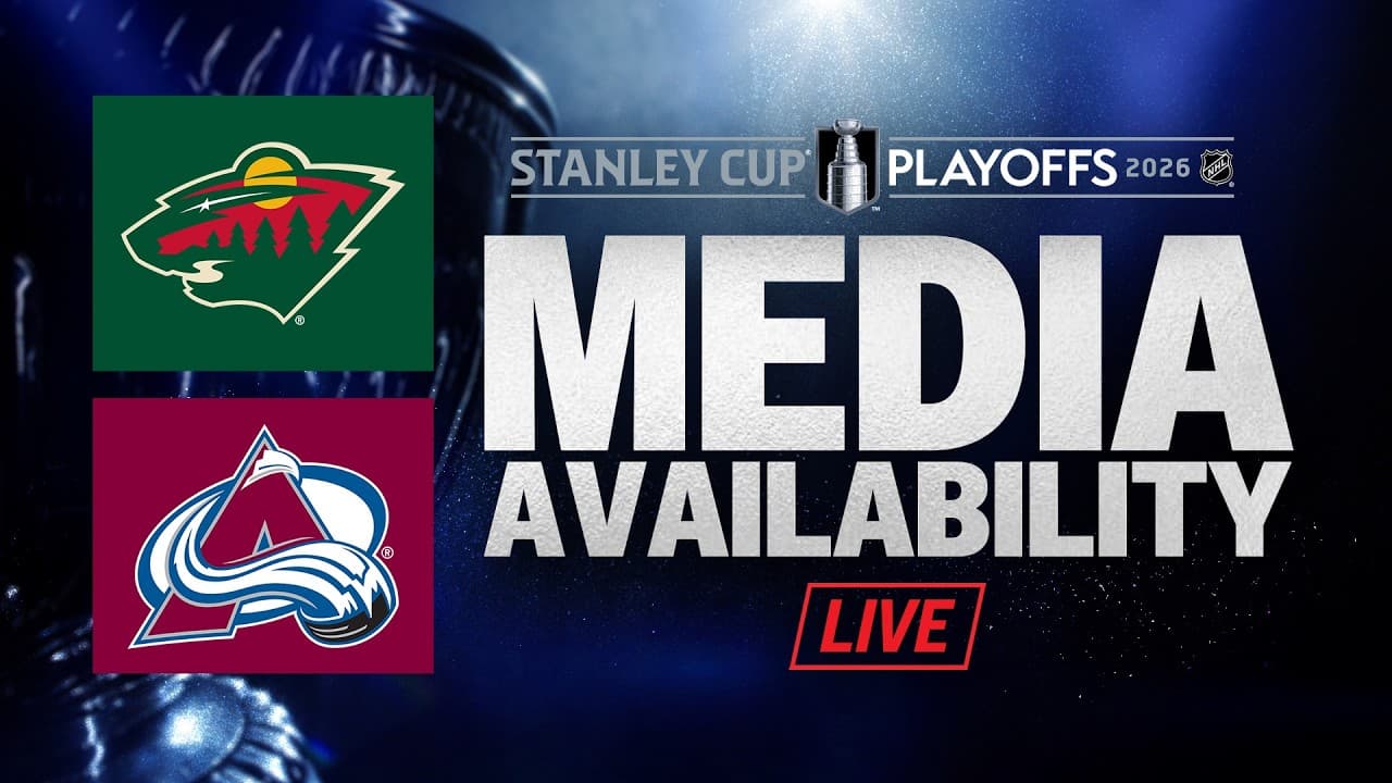 Minnesota Wild vs. Colorado Avalanche Game 3 Post-Game Media Availability