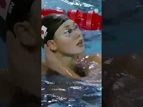 Hirai Mizuki Wins Gold With a Championships Record #HiraiMizuki #swimmingchampionships #goldmedal
