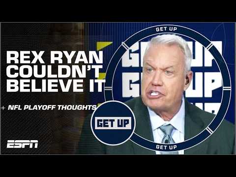 Rex Ryan IS ADAMANT the Chicago Bears should’ve WENT FOR 2! | Get Up
