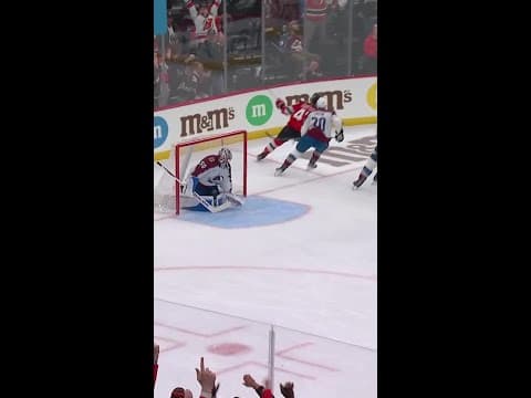 Connor Brown with a Short Goal vs. Colorado Avalanche