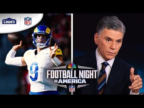 Week 10 Great MVP Debate: How do Jonathan Taylor, Matthew Stafford stack up? | FNIA | NFL on NBC