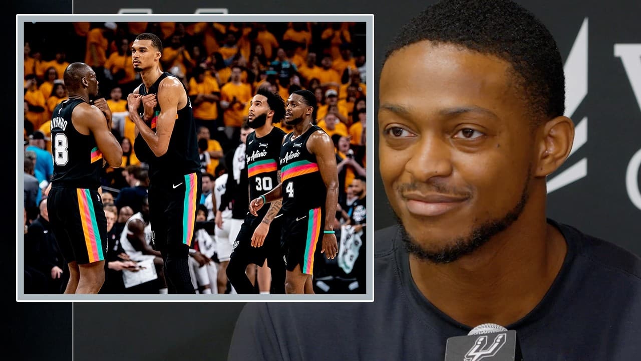 De'Aaron Fox on Spurs Defensive Performance In Game One of NBA Playoffs