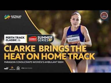 Women's Ambulant 100m Final | 2026 Perth Track Classic