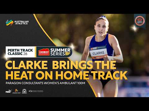 Women's Ambulant 100m Final | 2026 Perth Track Classic