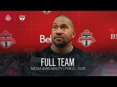 POSTGAME SOUND | Toronto FC Full Media Availability - February 21, 2026