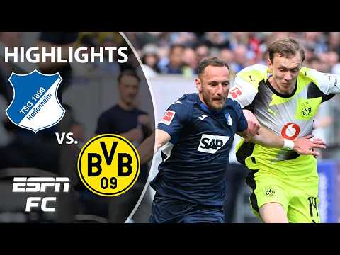 TSG Hoffenheim vs. Borussia Dortmund | Bundesliga Highlights | ESPN FC