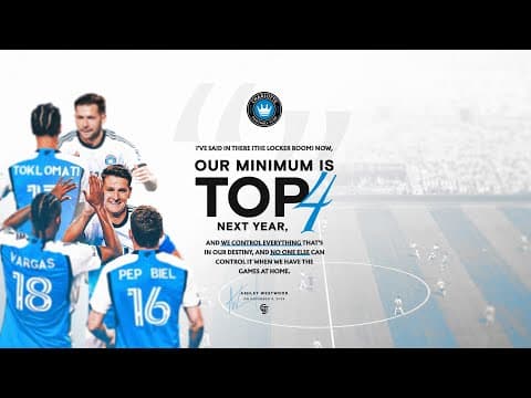 Aiming for Top Four | MLS Decision Day 2025