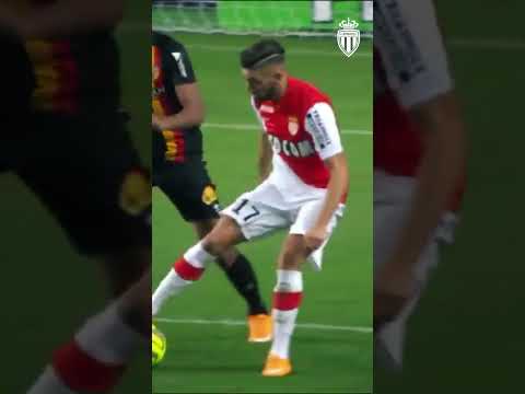 La double roulette magique de Yannick Carrasco 🪄 #asmonaco #skills