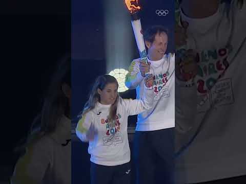 7 years ago, Olympic history was made at the #BuenosAires2018 Youth Olympic Games! 🇦🇷✨