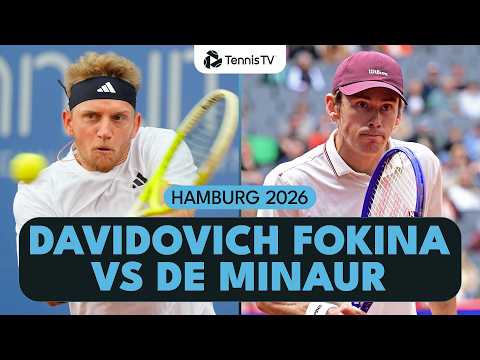 De Minaur vs Davidovich Fokina in Entertaining Match | Hamburg 2026 Highlights