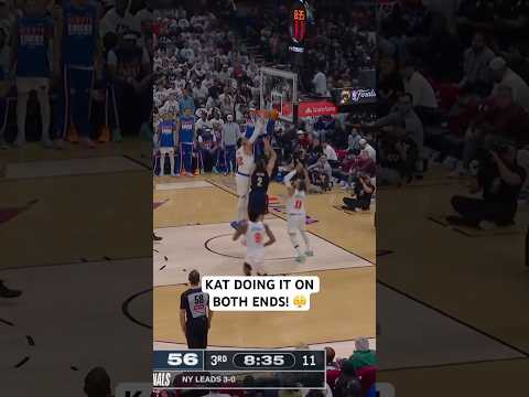 KAT with the big block and knocks down the trail 3!