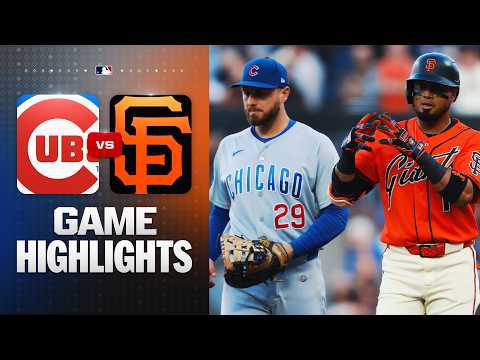 Cubs vs. Giants Game Highlights (6/12/26) | MLB Highlights
