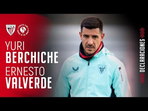 🎙️ Yuri Berchiche & Ernesto Valverde | pre Athletic Club-PSG I MD6 Champions League 2025/26