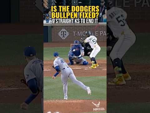 If the Dodgers pen is back to this form, the champs are terrifying again.