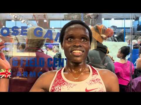 Doris Lemngole Breaks NCAA 3000m Record at 2026 Millrose Games