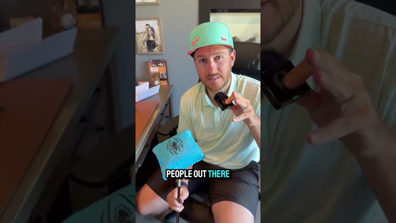 Who just won a brand-new TaylorMade Spider ZT for free?