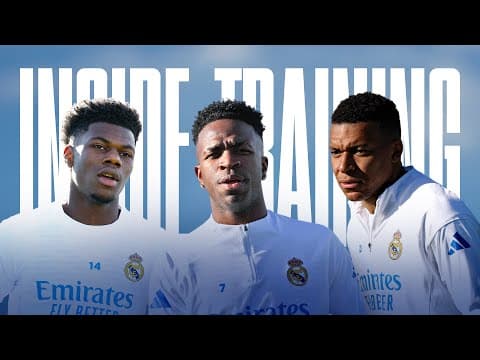 READY FOR OLYMPIACOS AND THE CHAMPIONS LEAGUE | Real Madrid City