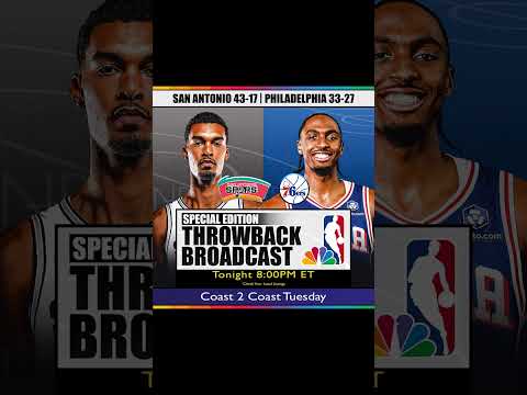 It's a Throwback NBA Broadcast with Bob Costas, Doug Collins, Mike Fratello, Jim Gray, Hannah Storm,