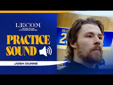 "Trying To Make The Most Of Every Day" | Josh Dunne After First NHL Goal | Buffalo Sabres
