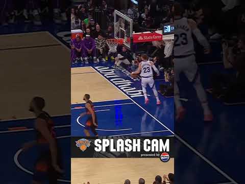 DEUCE SPLASH 3 💦 #nba #knicks #deucemcbride
